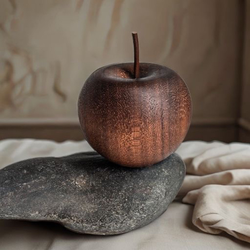 Home Fragrance Oils - 1 STKS Houten Appelvormige Essentiële Olie