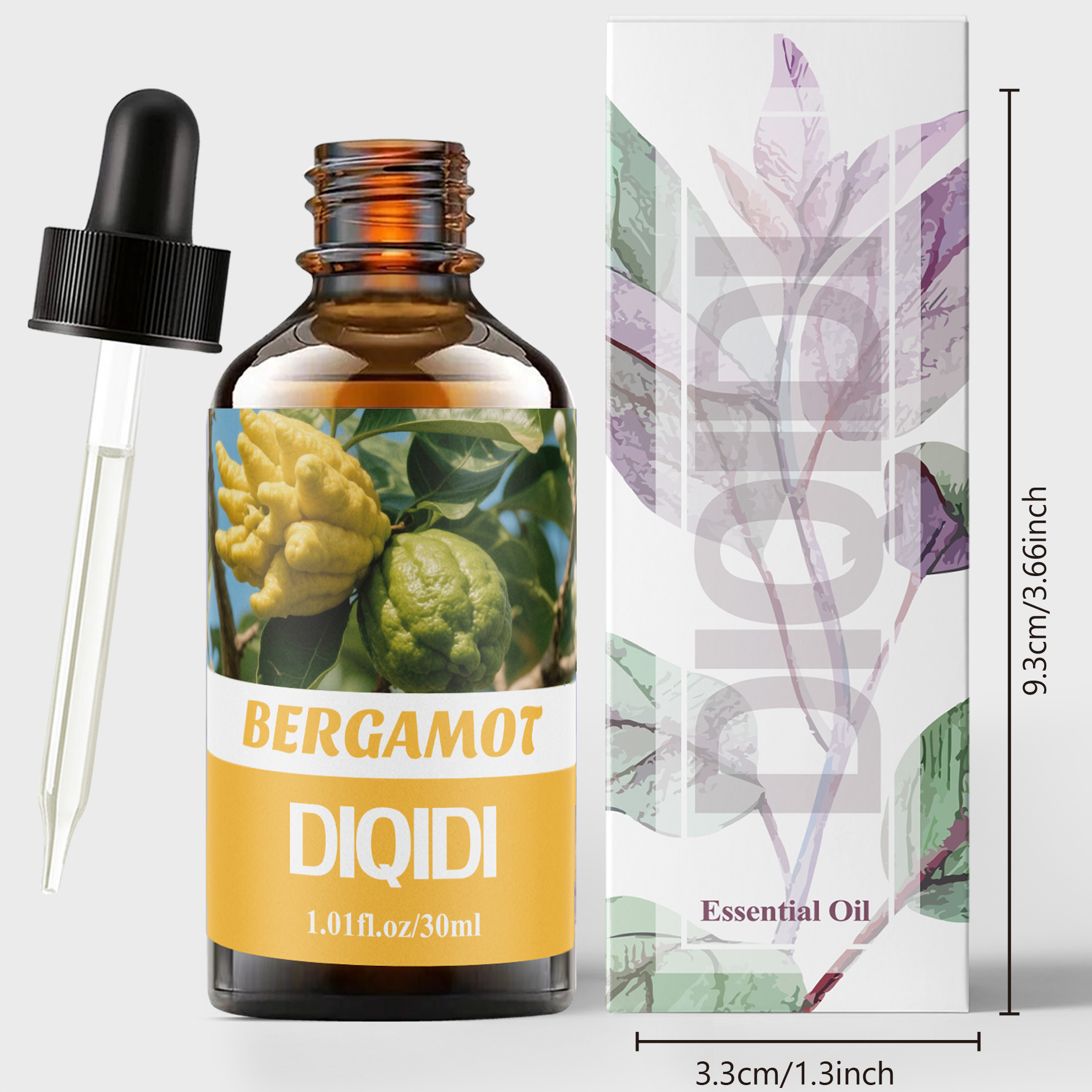 Home Fragrance Co - Essentiële bergamotolie, hoogwaardige samengestelde etherische olie,