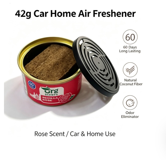 Home Fragrance M&S Disinfectant Hack - 42g Auto Luchtverfrisser Vaste Parfumflesje 60