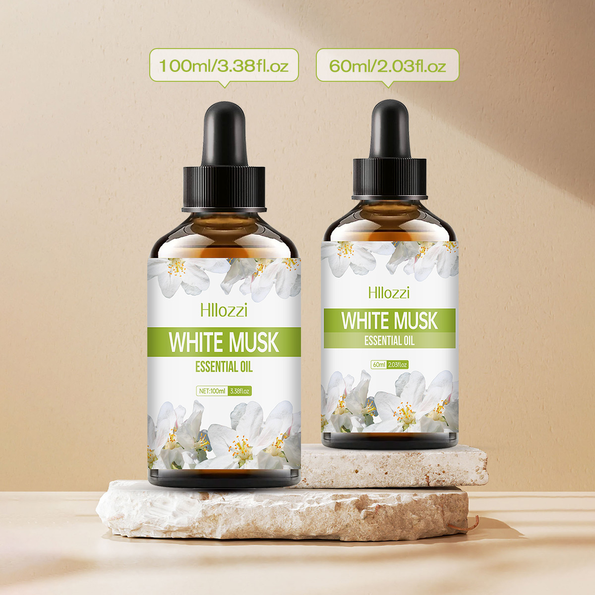 Home Fragrance Co - Witte Muskus Essentiële Olie, Zeer Geschikt