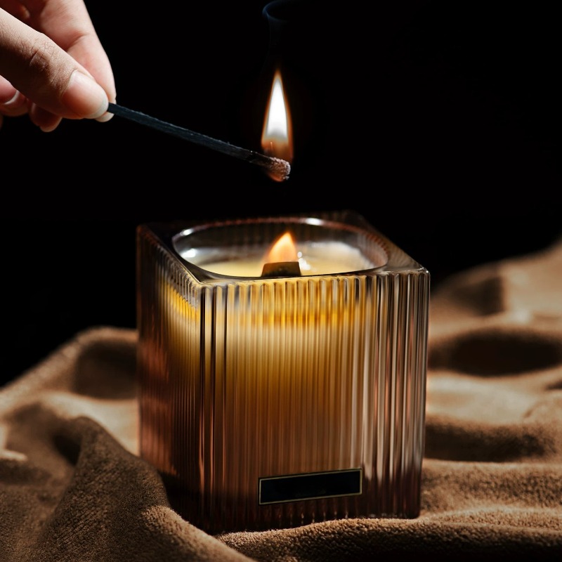 Home Fragrance Scented Candle - Aromatherapie geurkaars, langdurige geur, decoratie voor