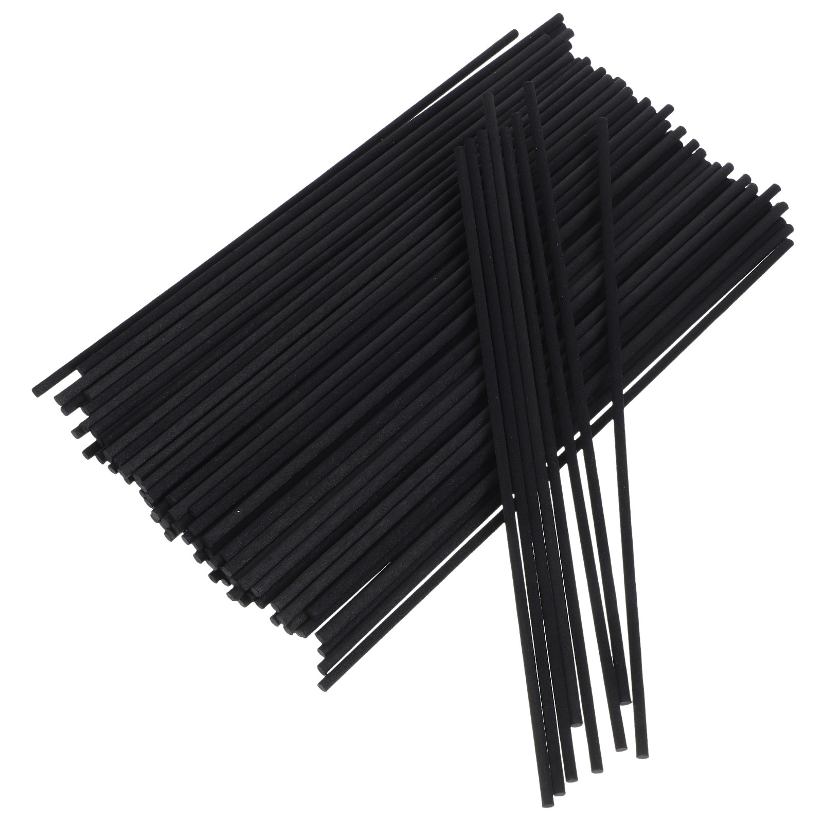 Home Fragrance Oils - 100 stuks zwarte diffuserstaven van vezel,