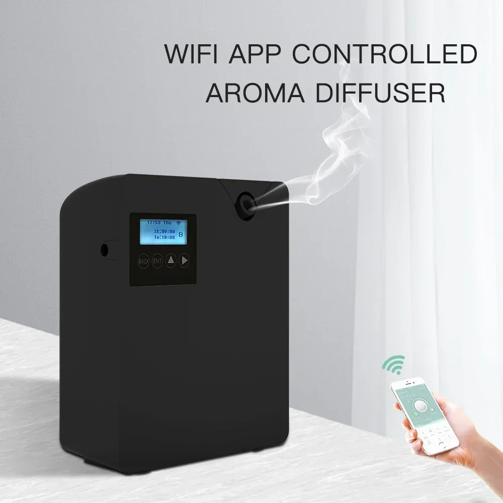 Parfum Home Fragrance - Namaste WIFI Bluetooth etherische olieverspreider Timerfunctie