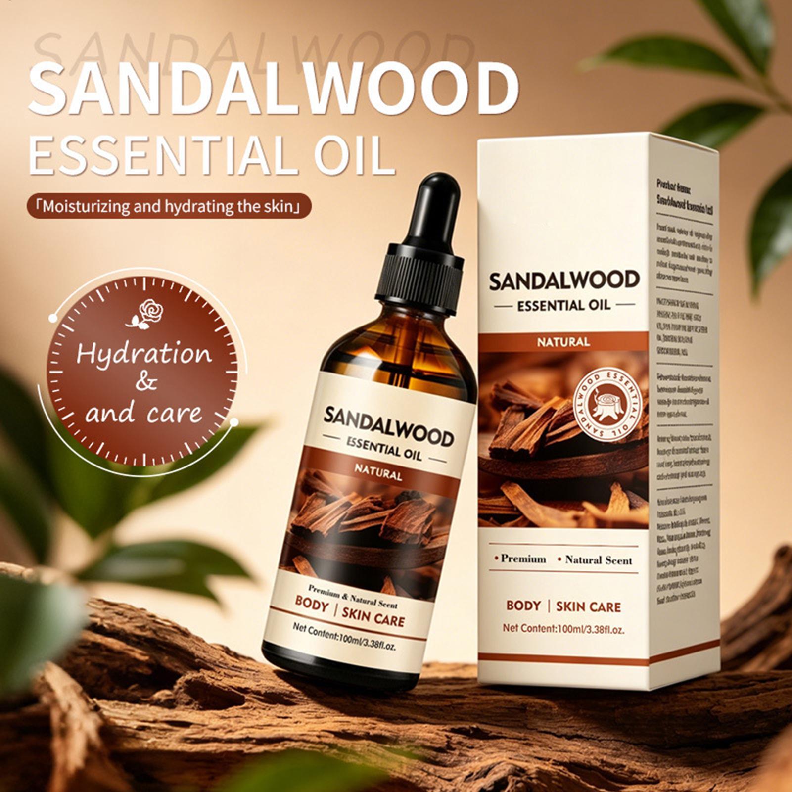 Home Fragrance Oils - Sandelhout Geurolie 100ml Natuurlijke Aromatherapie Essentiële