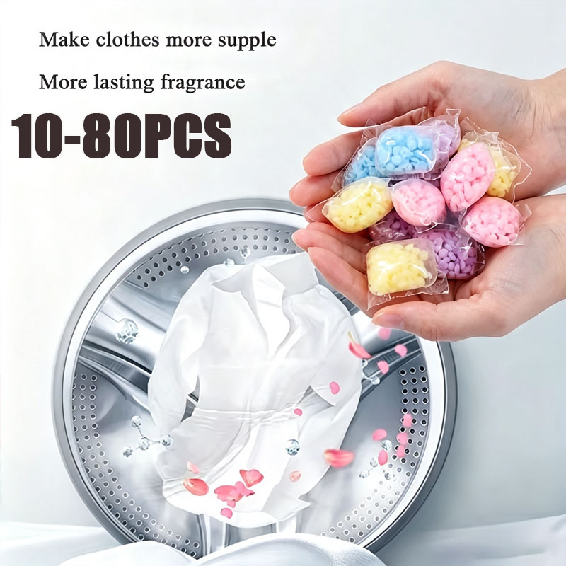 Scent Booster Bead - 10-80 stuks geurversterkende kralen voor wasgoed,
