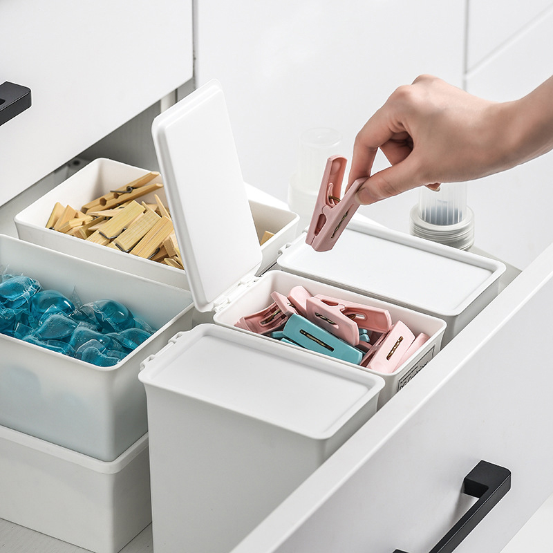 Witte wasruimte opbergdoos Geu - Scent Booster Bead recensie en prijs