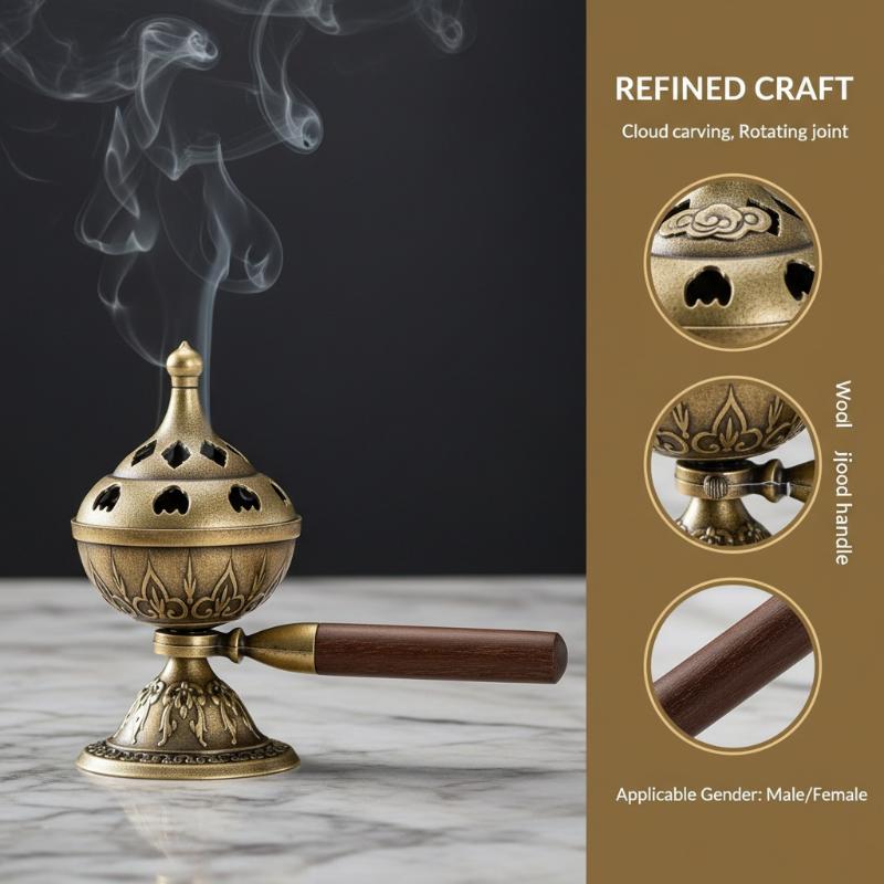 Draagbare roterende wierookbra - Home Fragrance Powder recensie en prijs