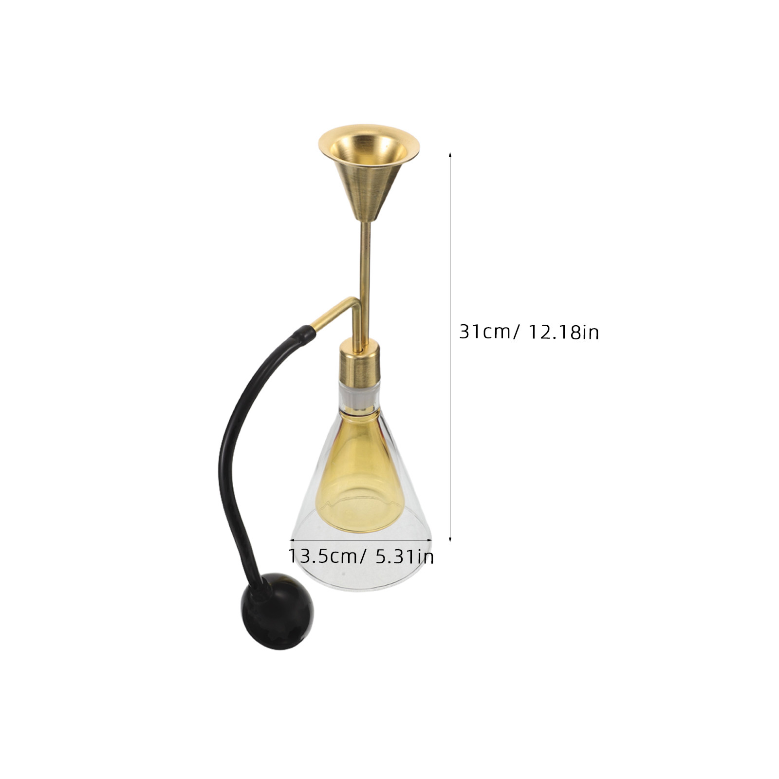 Dubbelwandige glazen fles voor - Home Fragrance Oils recensie en prijs