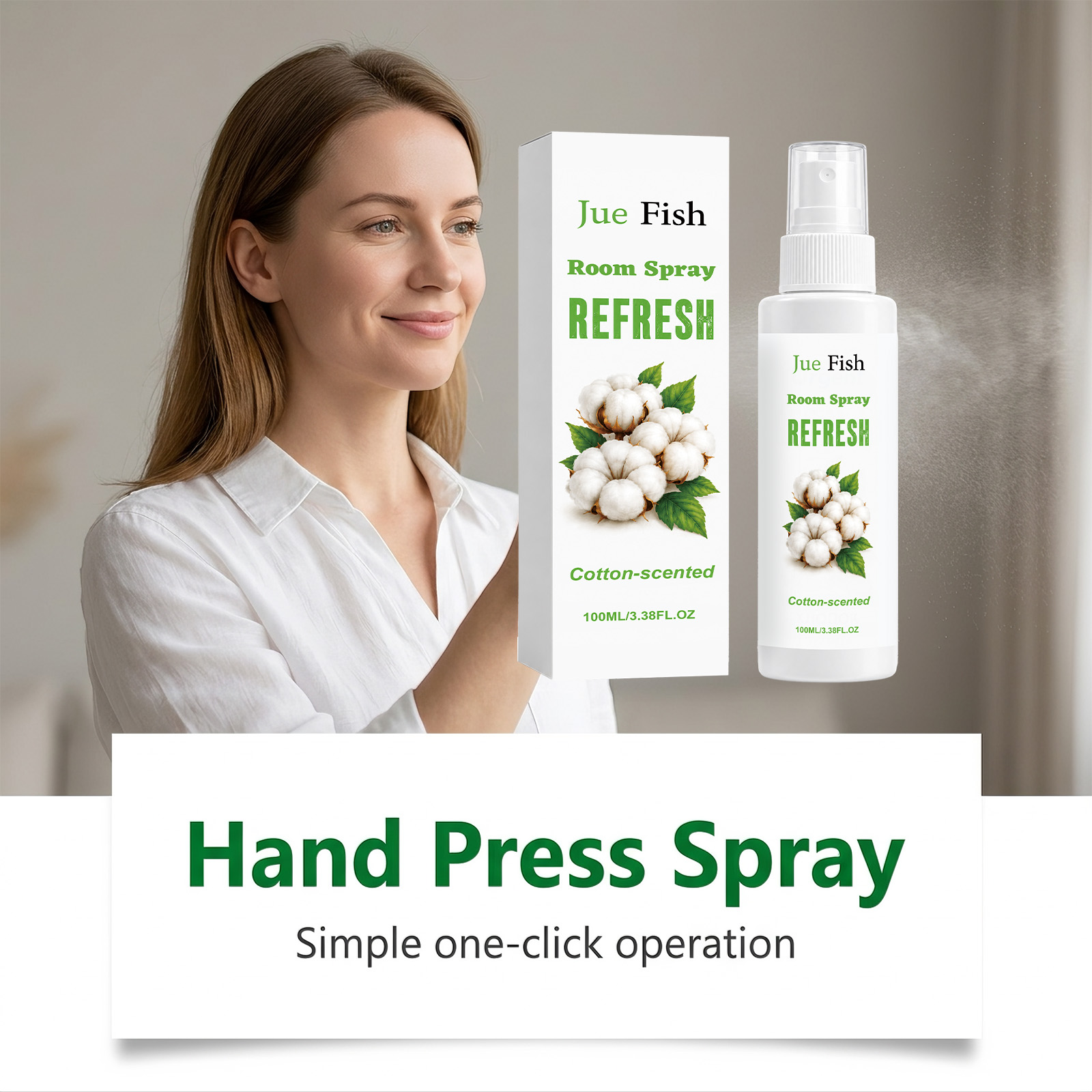 JUE FISH Huisparfum, snelversp - Home Spray Fragrance recensie en prijs