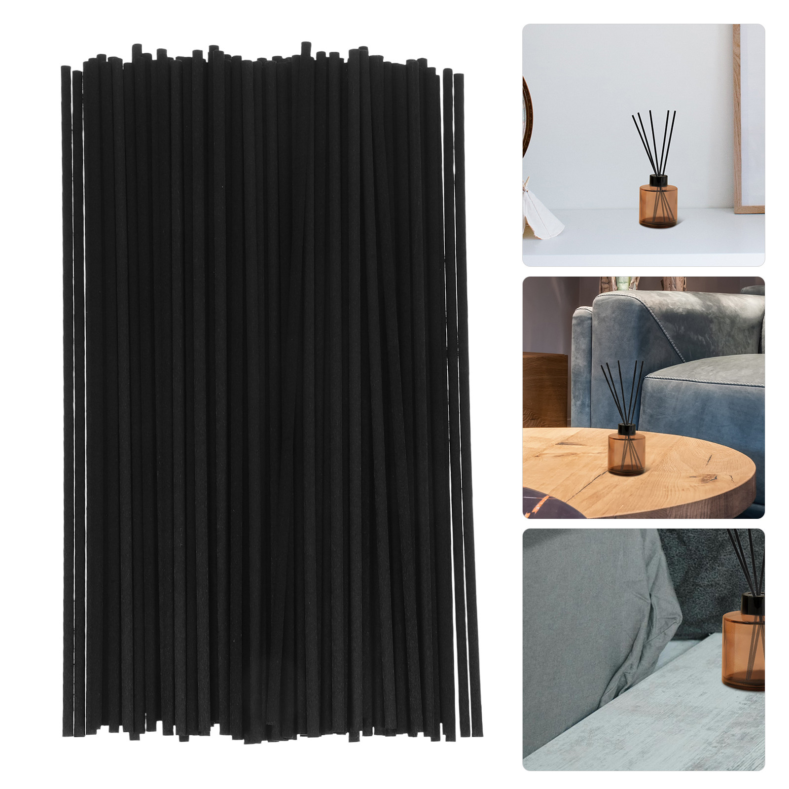100 stuks zwarte diffuserstave - Home Fragrance Oils recensie en prijs