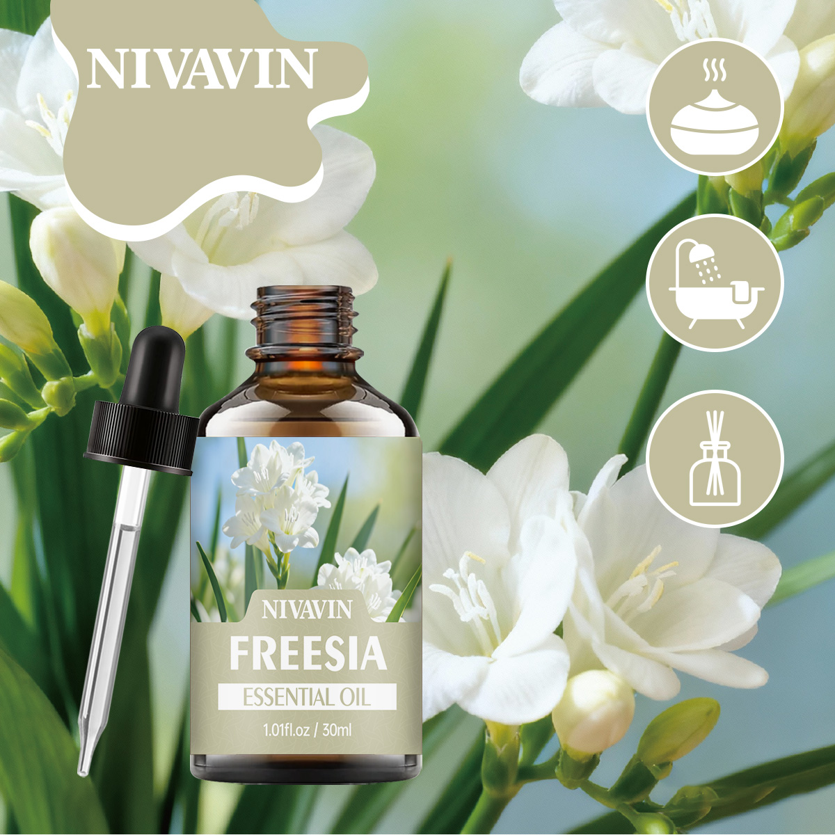 NIVAVIN 30ml/60ml/100ml Freesi - Home Fragrance Co recensie en prijs
