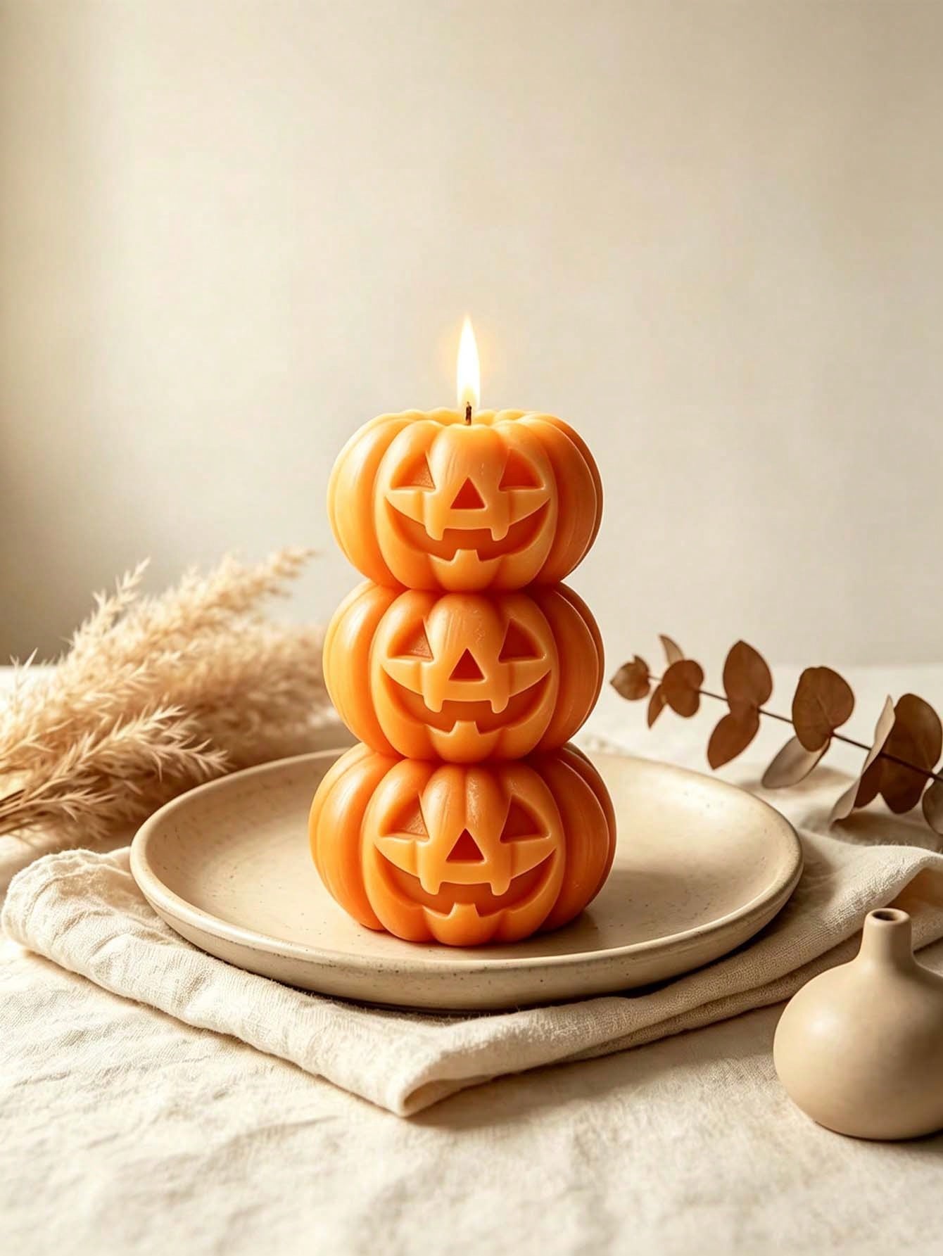 1 stuk Halloween 3-laags pompo - Home Fragrance Scented Candle recensie en prijs