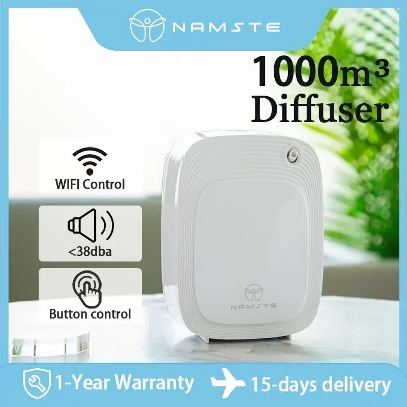 Namaste 1000m³ Aroma Diffuser  - Home Fragrance Verbena recensie en prijs