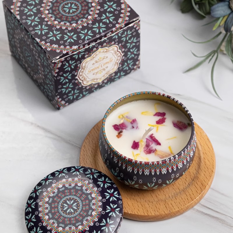 1/4PCS Vintage Geurkaarsen Soj - Home Fragrance Scented Candle recensie en prijs